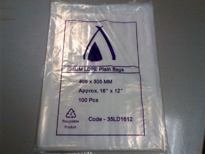 Picture of Plastic Bag LDPE 405 x 305mm x 35um
