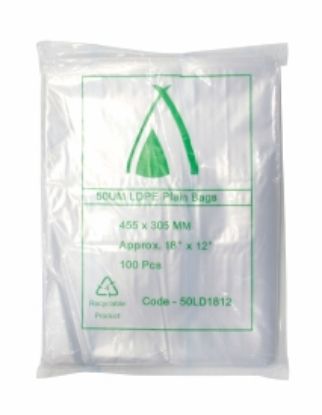 Picture of Plastic Bag LDPE 455x305mmx50um