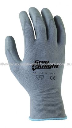 Picture of Glove - Liteflex Grey Knight Polyurethane coated palm 