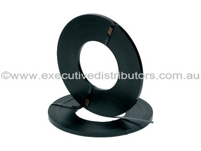 Picture of Steel Strapping Ribbon Wound Black 15.9 / 16mm wide