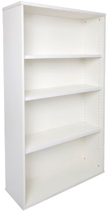 Picture of Bookcase - 1800 x 900 x 315mm - Executive Span White Range