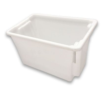 Picture of 68L Crate / Storage Bucket (No. 15) - Food Grade - 645x413x397mm - Natural Colour