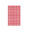 Picture of Gingham Greaseproof Paper Deli Wrap or Basket Liner 190x310mm, Red and White