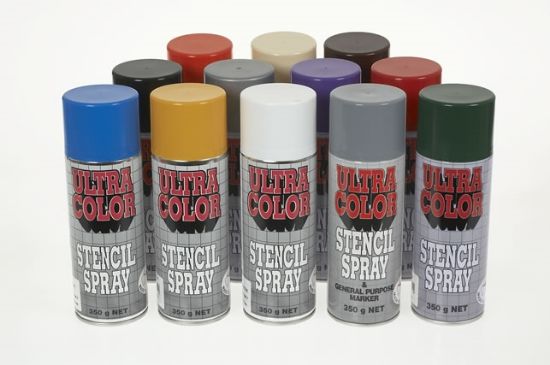 Picture of Paint Cans -Stencil Spray -White Spray 350g