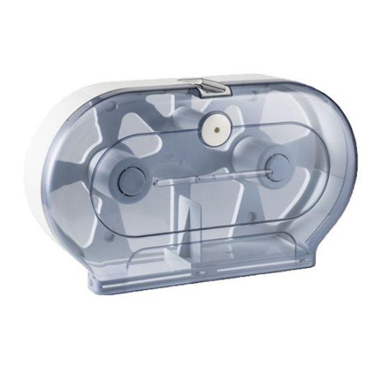 Picture of **IL - USe stock one**Jumbo Toilet Roll Dispenser Double Plastic