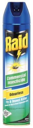 Picture of Fly and Insect Spray Odourless 400gm Aerosol - Raid