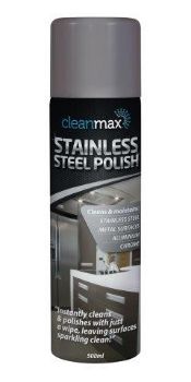 Picture of Stainless Steel Cleaner Polish- 400g Aerosol - Cleanmax 