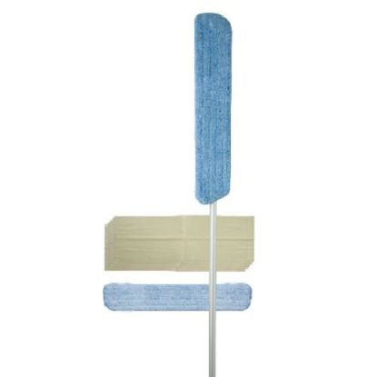 Picture of Oates Flat Mop -60cm General Purpose Microfibre comes with 2 Blue Mop Pads-MF-012