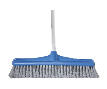 Picture of Broom with Handle Jumbo Oates - 450mm - Blue