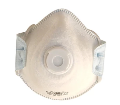 Picture of P2 Standard Dome Disposable Respirators with Valve Moulded 