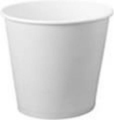 Picture of White 4oz Single Wall Smooth Cup 