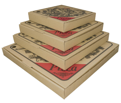 Picture of Pizza Box 11in Cardboard Printed