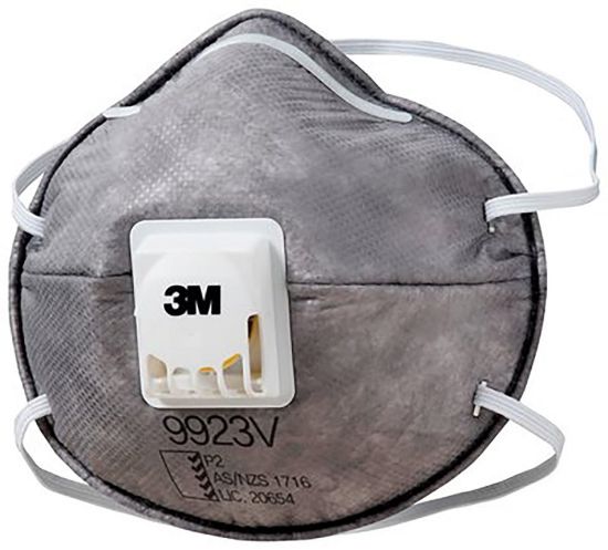 Picture of 3M 9923V P2 Particulate Respirators Valved Organic Vapour