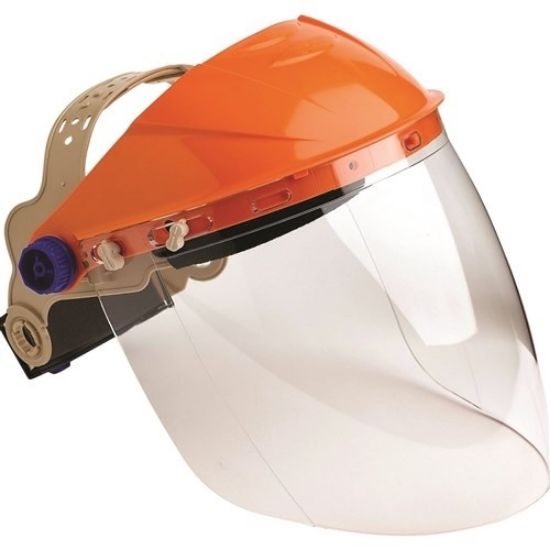 Picture of Premium Safety Brow Guard and Visor Complete - Clear - BGVC 