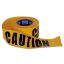 Picture of Printed Barricade Tape - "Caution" Black on Yellow - 100m x 75mm