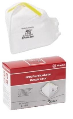 Picture of Face Mask N95 Disposable Protective Respirator