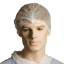 Picture of Premium Hair Nets Non Woven Crimped WHITE 21in 