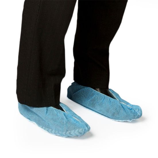 Picture of **USE APPR489640***Shoe Covers Polypropylene , Non Slip Sole, Blue  