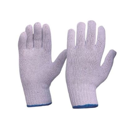 Picture of Glove - Knitted Poly/Cotton-bleached MENS