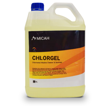 Picture of Micah ChlorGel Chlorinated Alkaline Cleaner & Sanitiser - 5L