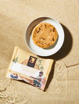 Picture of Byron Bay Cookie Gluten Free Sticky Date & Ginger Individually Wrapped 