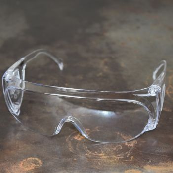 Picture of Safety Glasses - OVER SPECTACLES - Visitors Clear Lens  