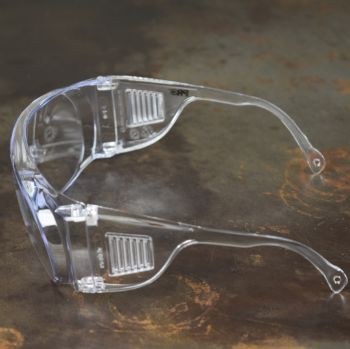 Picture of Safety Glasses - OVER SPECTACLES - Visitors Clear Lens  