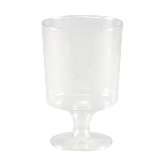 Picture of Wine Goblets 175-185ml Clear Plastic 