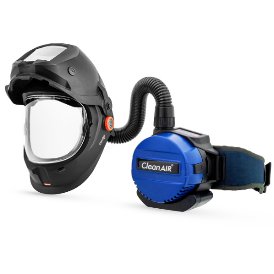 Picture of CleanAIR Omnira COMBI Welding Helmet & CleanAIR Basic PAPR Kit 