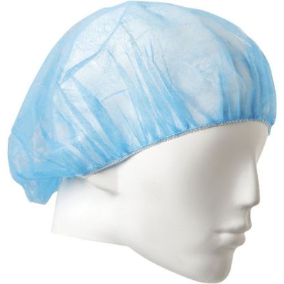 Picture of Premium Hair Nets Non Woven Circular BLUE 21in - Micah 