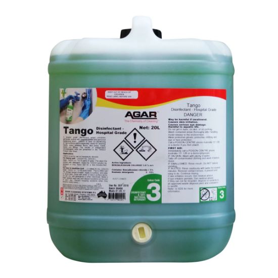 Picture of Agar Tango Hospital Grade Disinfectant 20L 
