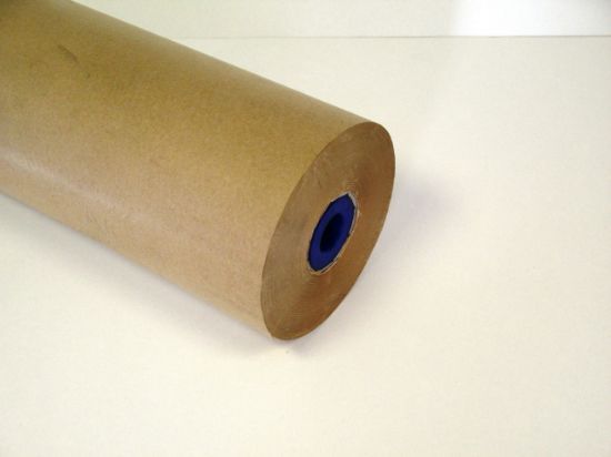 Picture of Brown Kraft Paper Roll 600Wx340m 60gsm 