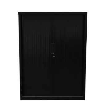 Picture of Sliding Door Cupboard - 1200mm High x 900mm Wide x 473mm Deep Tambour Cabinet