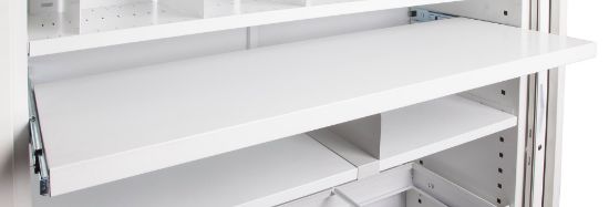 Picture of Pull out File Shelf 900mm Wide to suit Go Tambour 900mm Wide Cupboards 