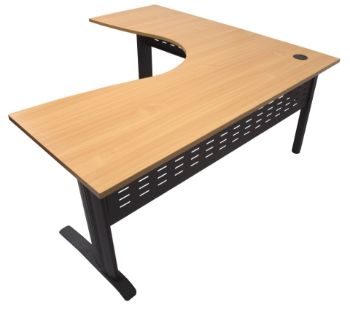Picture of Corner Workstation Desk - Span Leg 1800 x 1800 x 700mm - Executive Span Range