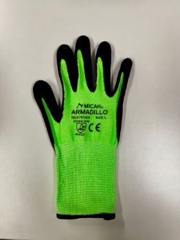 Picture of Glove - Cut Resistant Class D - Hi-vis Green - Micah Armadillo