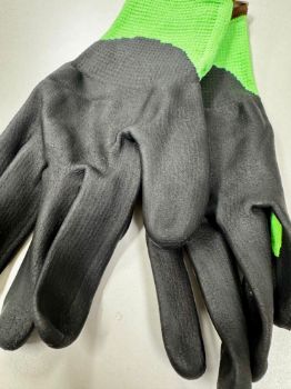Picture of Glove - Cut Resistant Class D - Hi-vis Green - Micah Armadillo